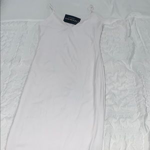 White FashionNova bodycon